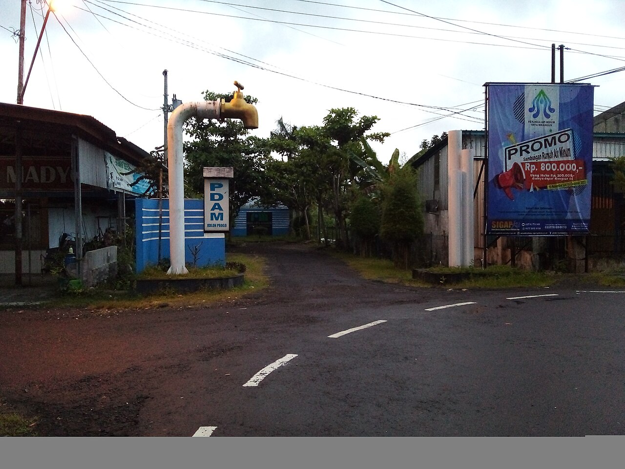 Kantor PDAM kota badung
